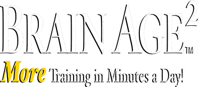 More Brain Training title screen for Nintendo DS